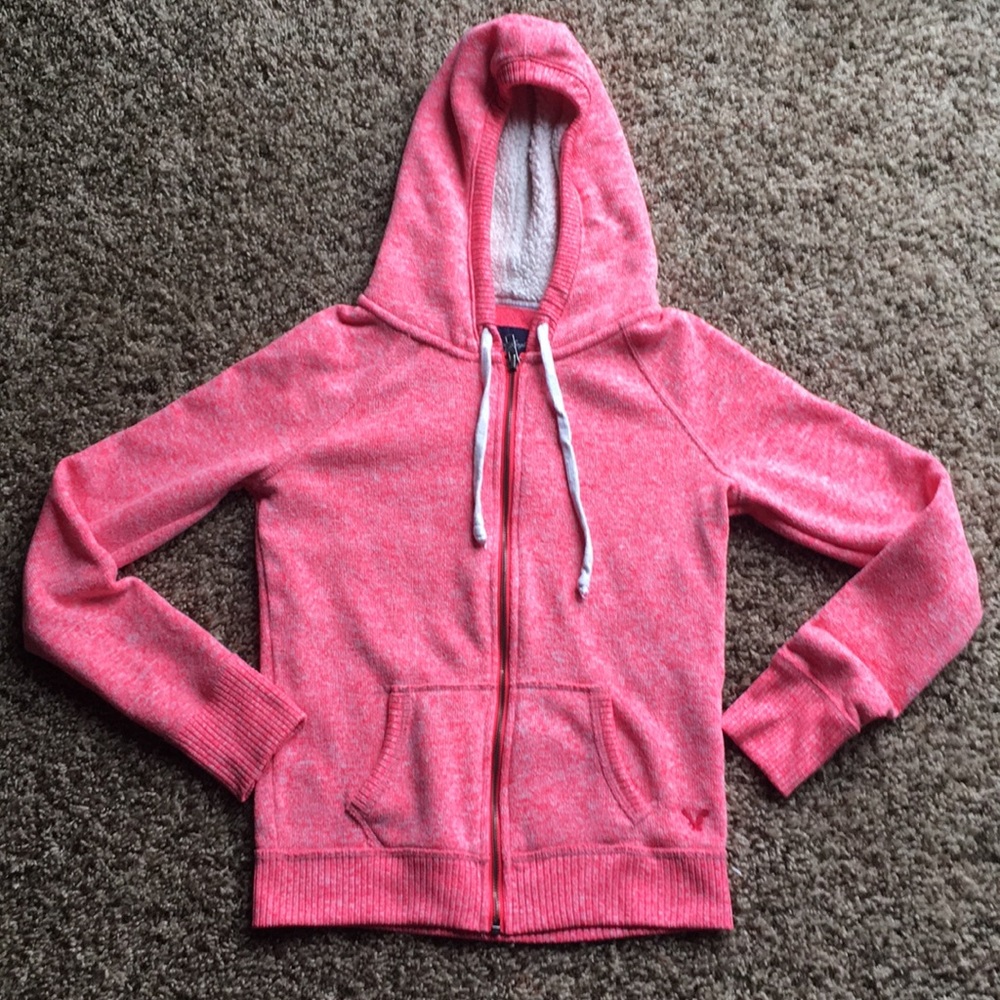 3/$15 Hollister hooded jacket size M
